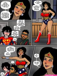 Wonder woman x batman porn comic