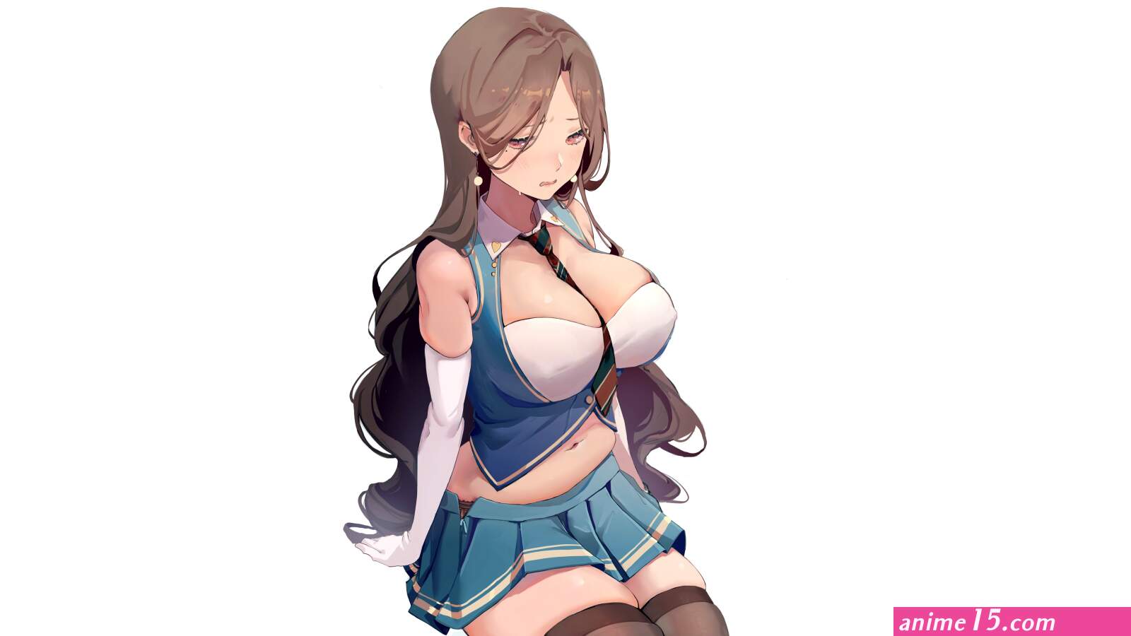 Wallpaper girl hot sexy boobs anime pretty breasts big boobs for mobile and desktop section resolution 3840x2160