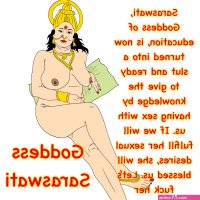 Saraswati Hindu Goddess of Knowledge and Lust