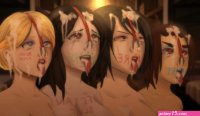 Attaque des titans fille sexy nue