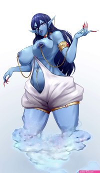 Paimon from Magi: The Labyrinth of Magic hi-res by NoFutureART from Patreon