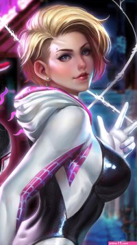 2160x3840 Gwen Stacy 4kart Sony Xperia XXZZ5 Premium HD 4k WallpapersImages