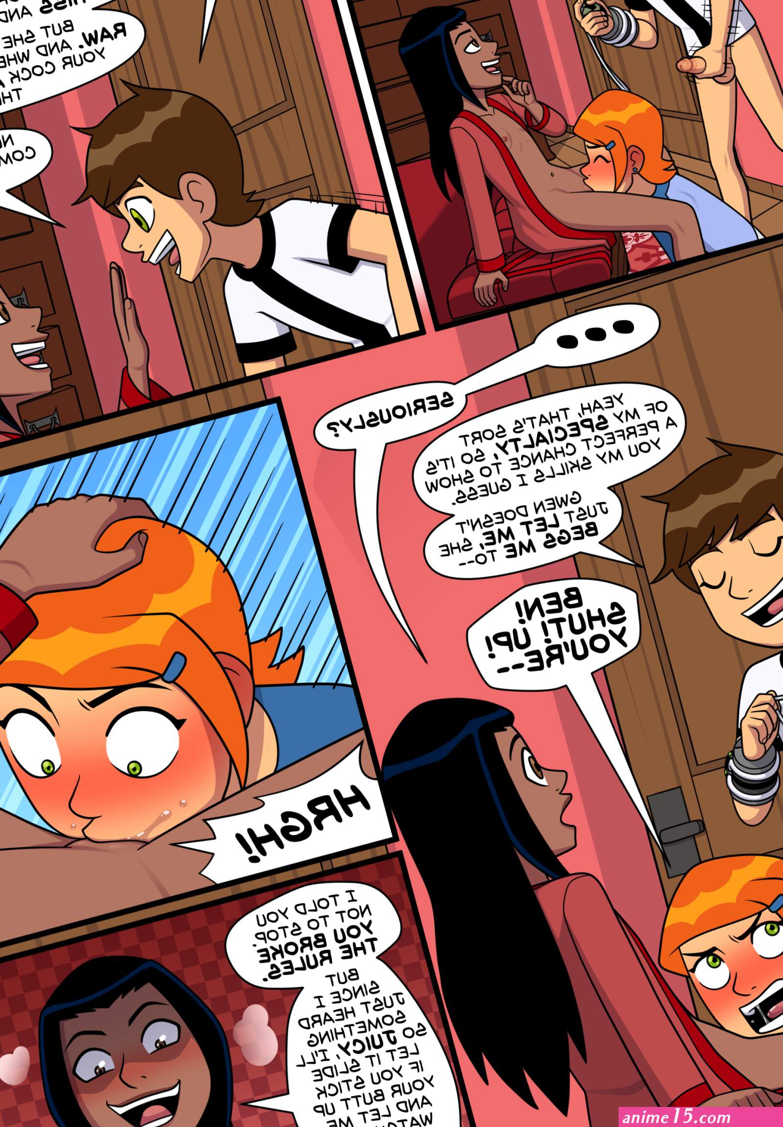 Post 5846981: Ben10 BenTennyson comic GwenTennyson Incognitymous KaiGreen