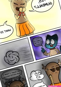 Post 3984390: comic giacomopode GumballWatterson MasamiYoshida PennyFitzgerald Teri TheAmazingWorldofGumball