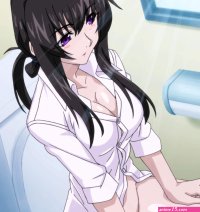 yui amanee! amanee! anime screenshot highres tagme female pubic hair hair between eyes indoors interior pubic hair solo