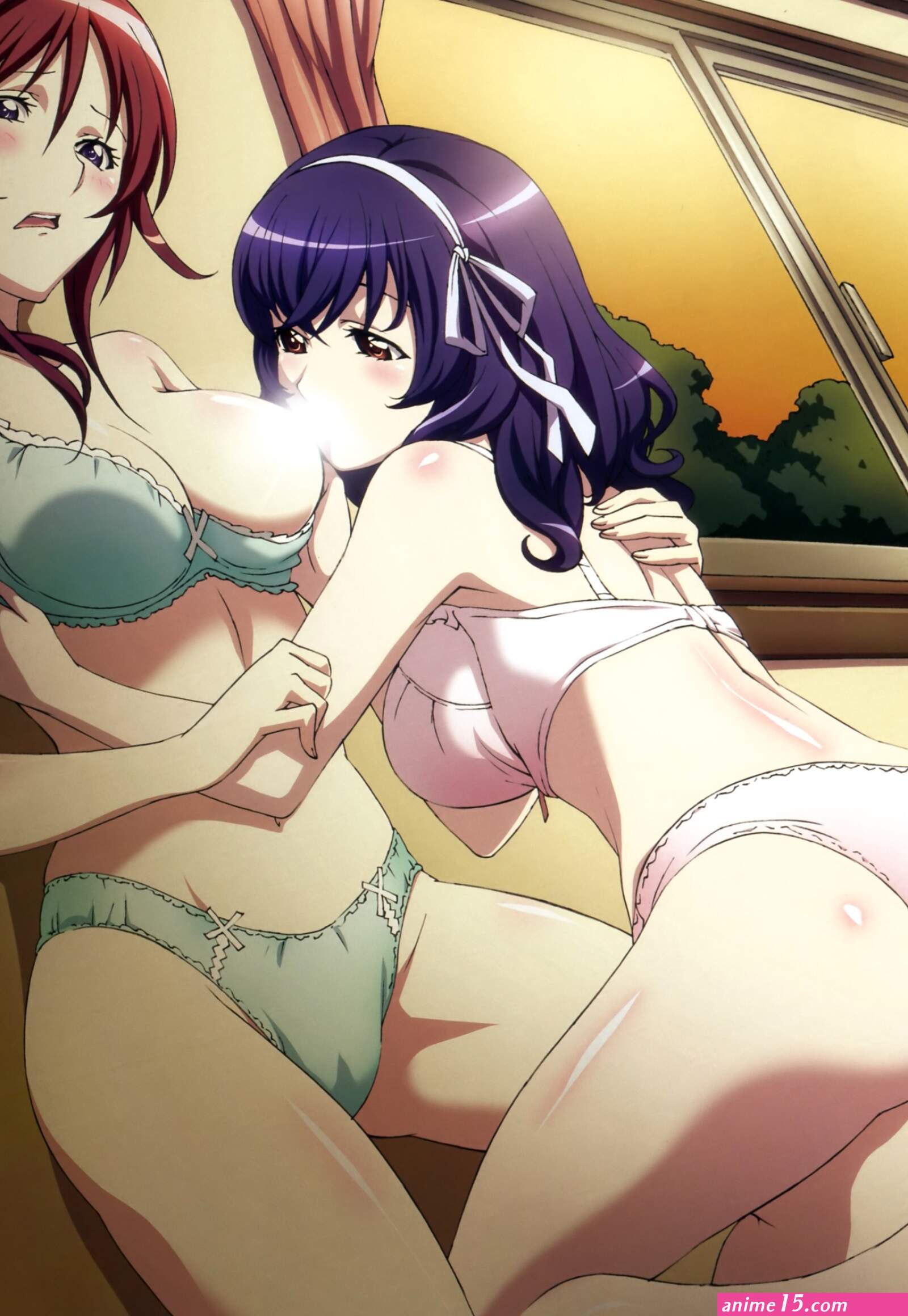 Seikon no Qwaser Yuri Exhibitionism Anime