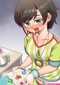 Balloon16 commissions on X: Subaru Cum Drinking Party!!! Fanbox: