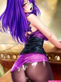 Porn image of cum on thigh anime open mouth 69 woman blowjob 20 created by AI