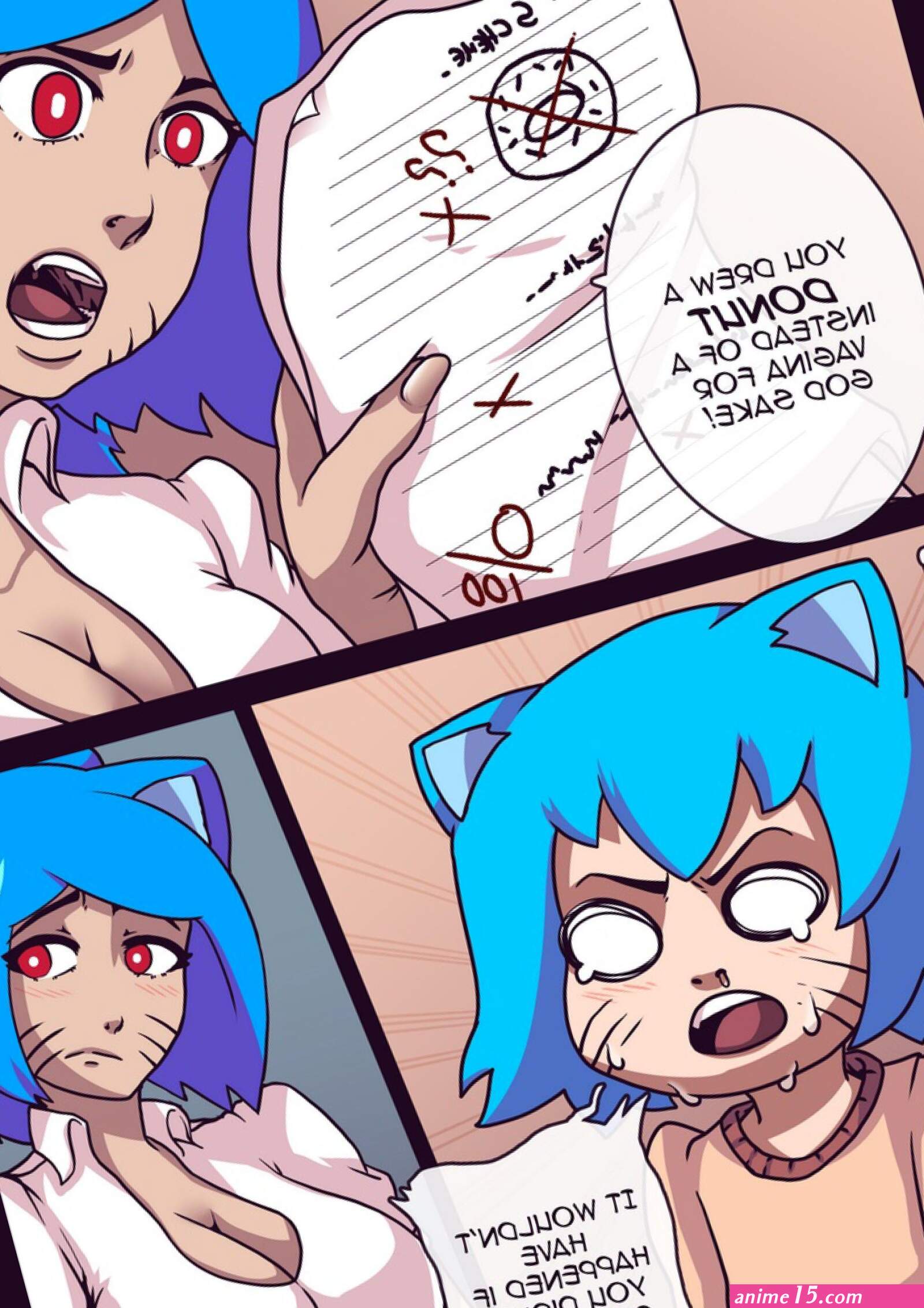 The Amazing world of gumball porn comics online