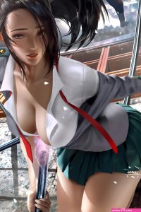 Anime My Hero Academia Yaoyorzu Momo Big Boobs Print Canvas Sex Lady Nude HD Painting Poster Living Room Bedroom Handing Picture