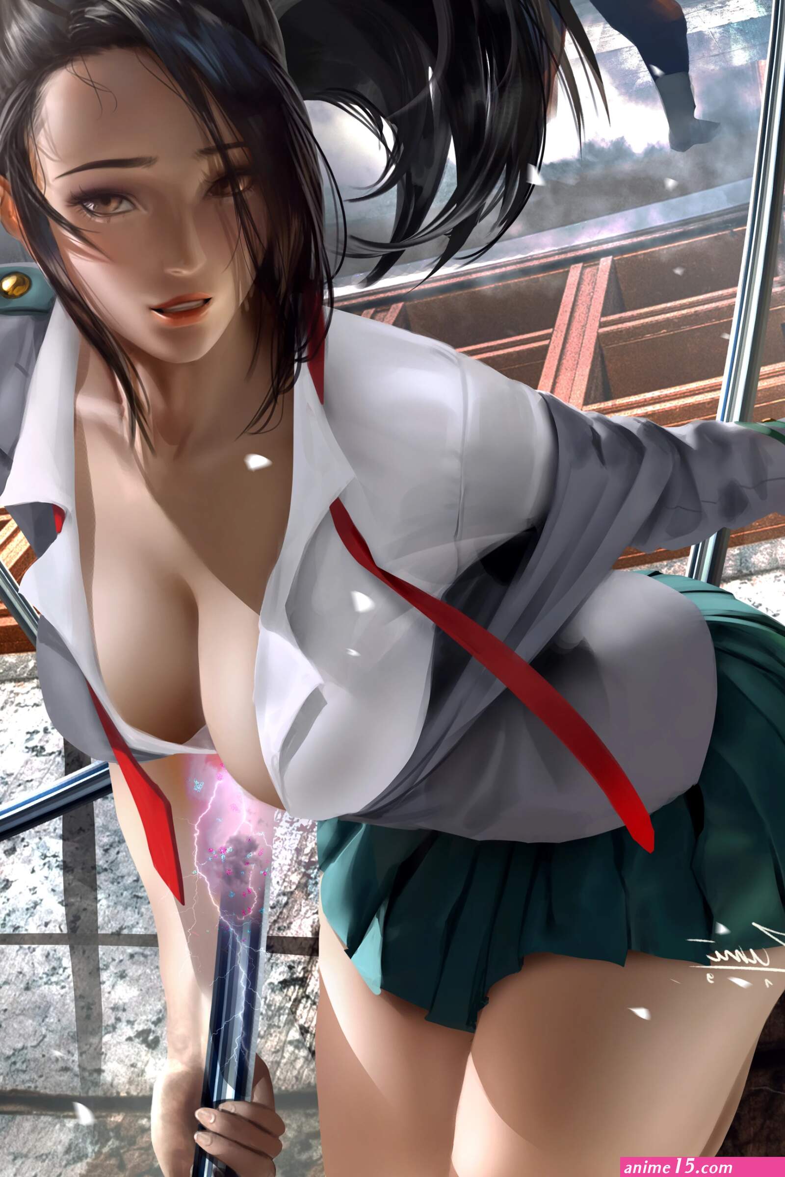Anime My Hero Academia Yaoyorzu Momo Big Boobs Print Canvas Sex Lady Nude HD Painting Poster Living Room Bedroom Handing Picture