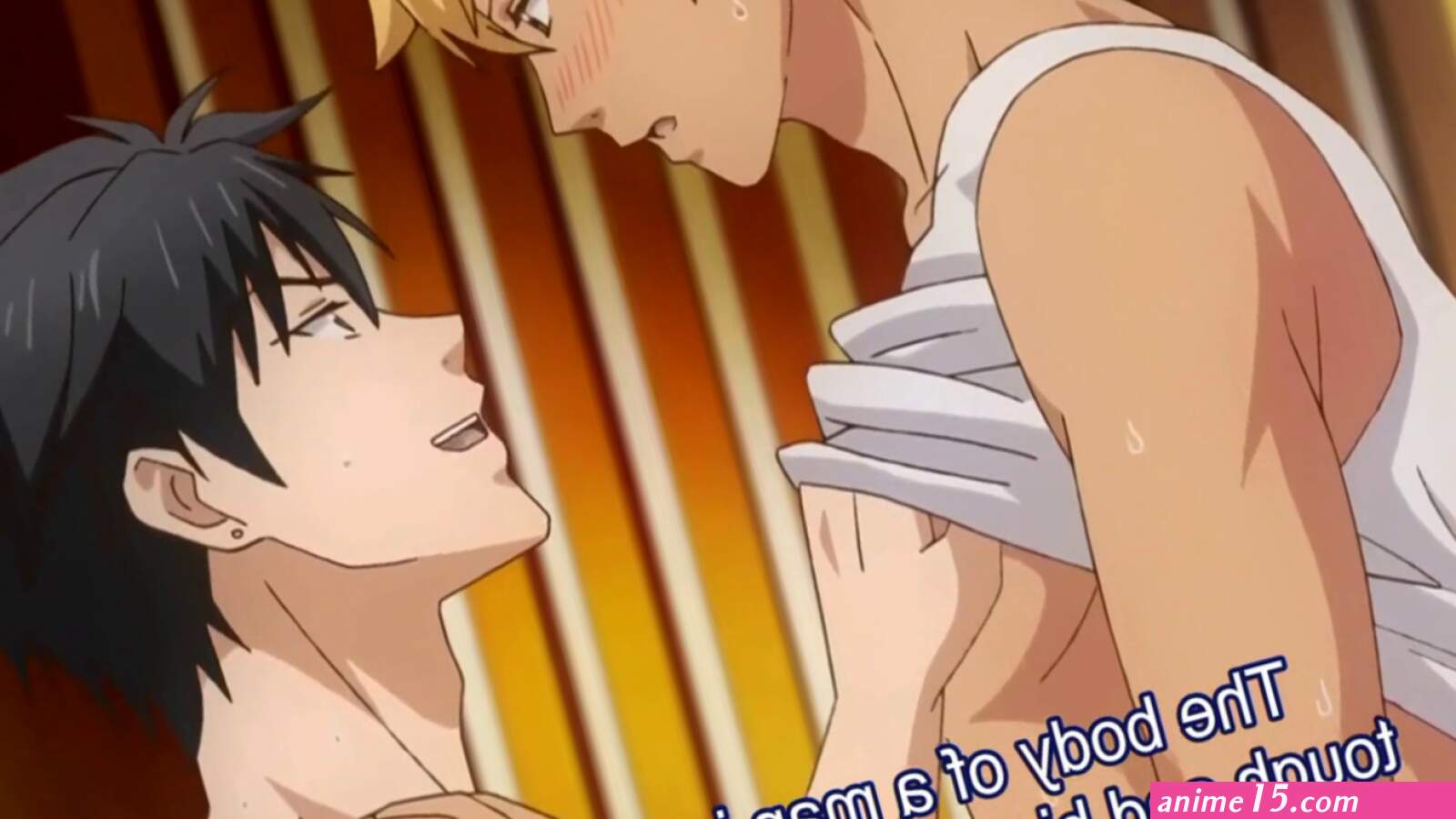 Anime: Bi friends fuck 1