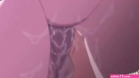 Caught Schoolgirl Pissing Under A Tree