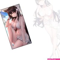 : ZEKYGPP Beach Towels Azur Lane Atago Anime Beach Towel Fast Drying Towel Anime Bath Towel : Home Kitchen