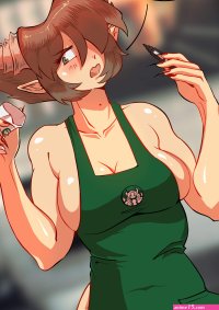 Iced latte with breast milk by louverusee on DeviantArt