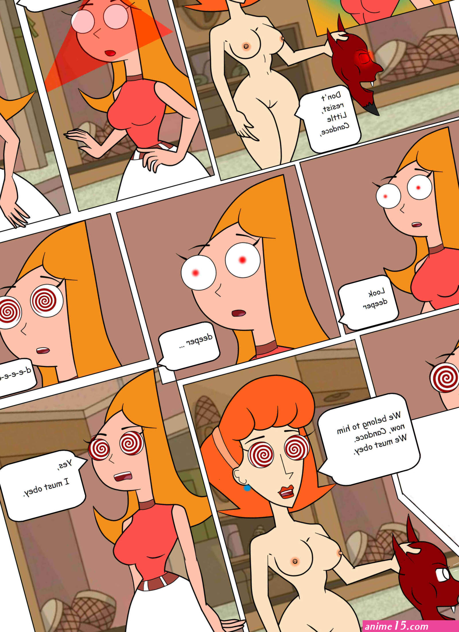 Post 4996430: CandaceFlynn CarlosFco comic LindaFlynn-Fletcher PhineasandFerb