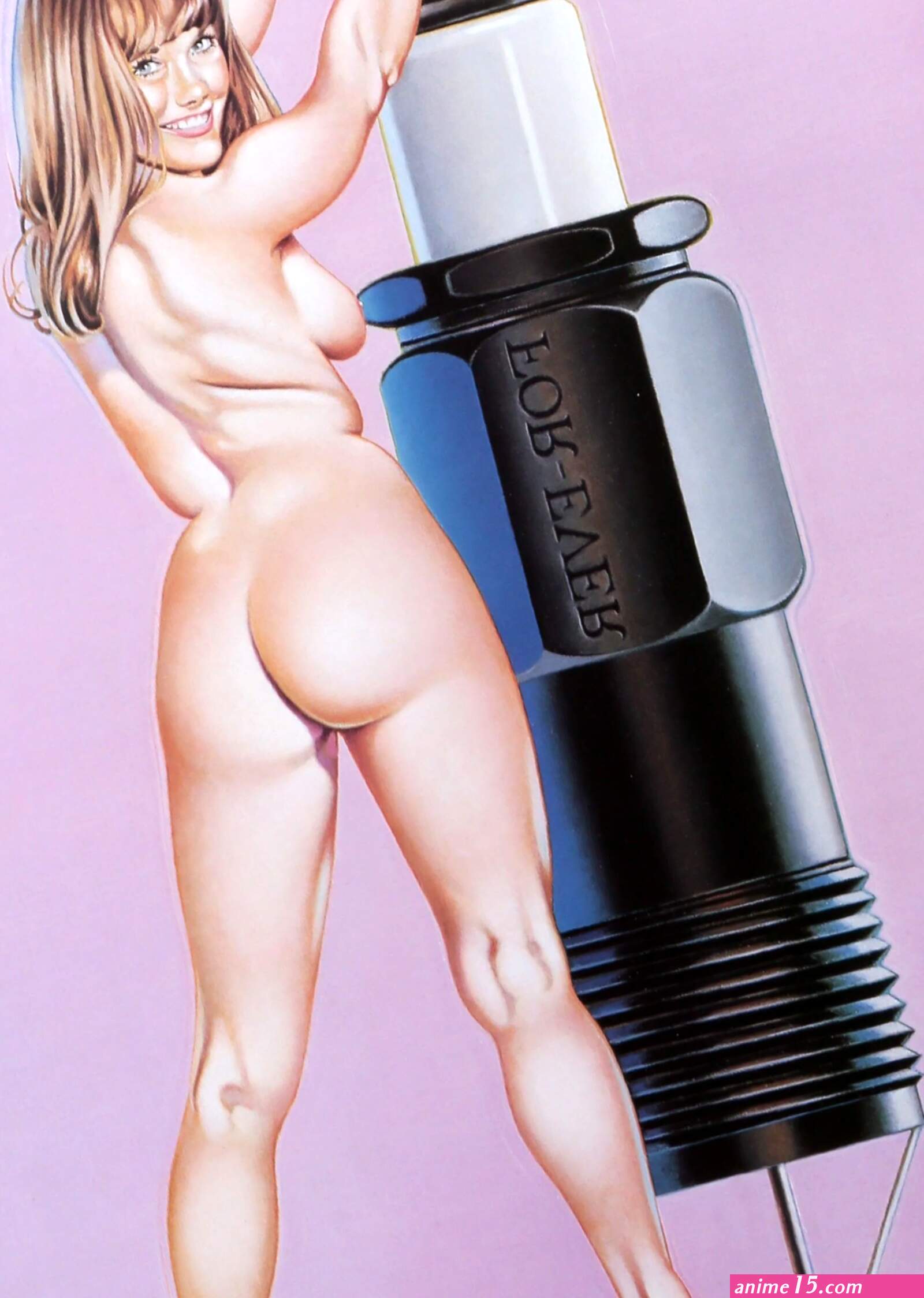Portrait Of A Nude American Girl