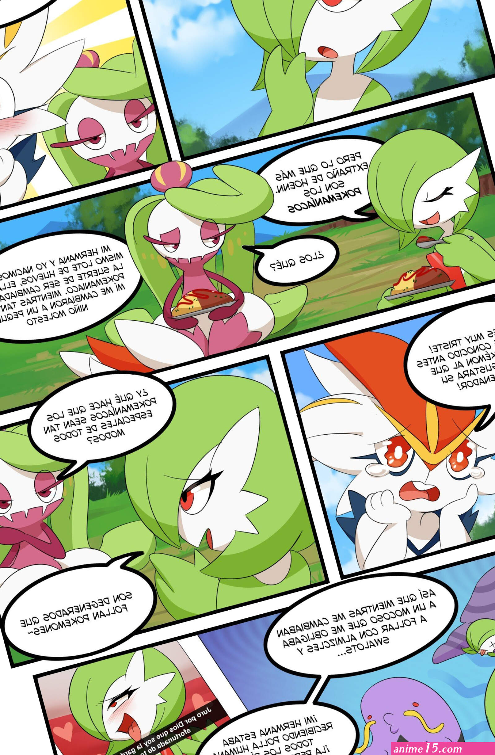 Pokemon xxx: Aventura interracial
