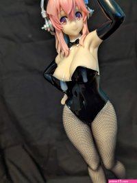 gluetoy on X: Super Sonico is my debut figure. Loved cumming on her! for requests full videos more