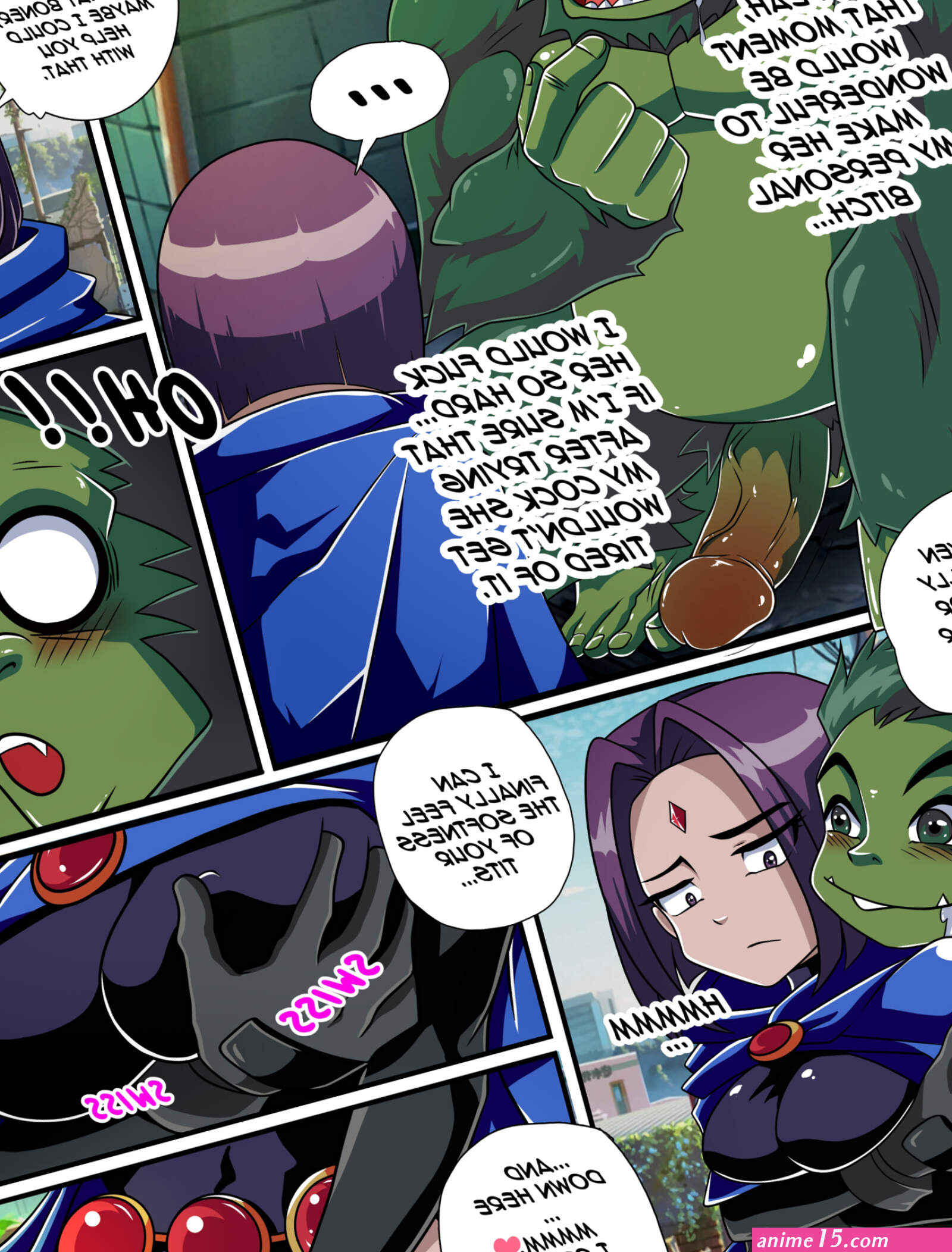 Hot Titans Porn comic Cartoon porn comics Rule 34 comic