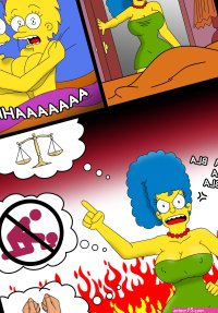 Comission xxx Comic Simpsons El trato con Marge by Ferozyraptor from Patreon