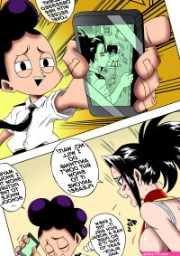 Post 3609038: comic MinoruMineta MomoYaoyorozu MyHeroAcademia YamamotoDoujin