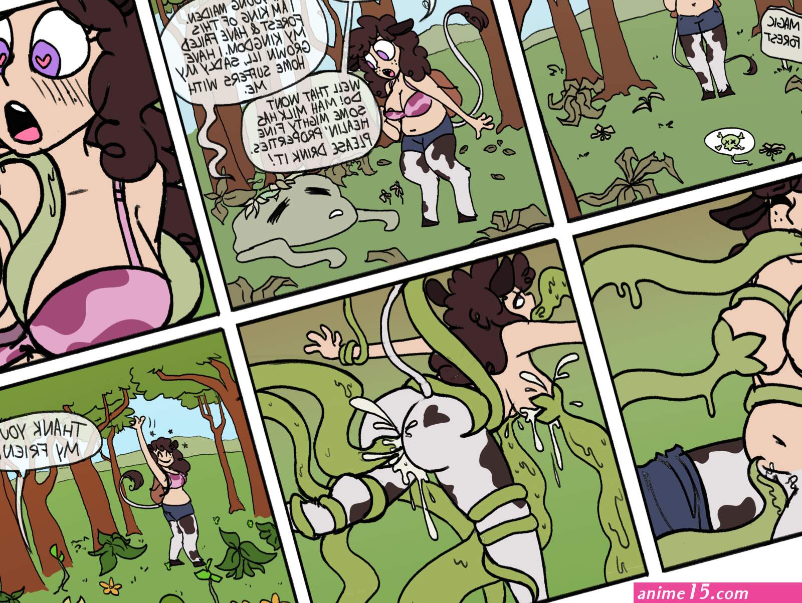 Annebelles Adventure: The Magic Forest NSFW Comic Strip by CorruptedCryptid on Newgrounds