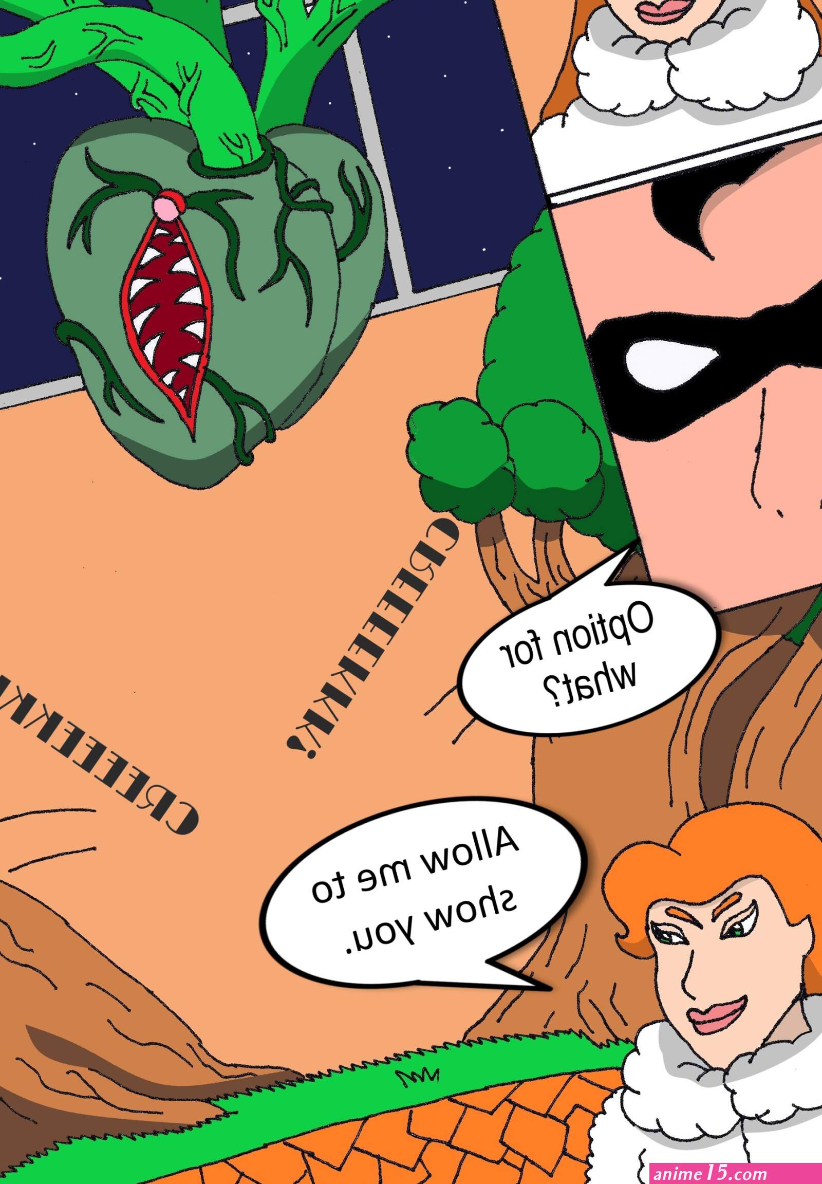 Poison Ivy Robin: Elicitation of his Intimate Seed porn comic