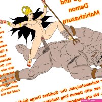 Hindu Goddess Durga and Mahishasura NAVRATRI FUCK
