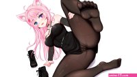 girl hot sexy pussy kitten anime cat kitty 3840x2160