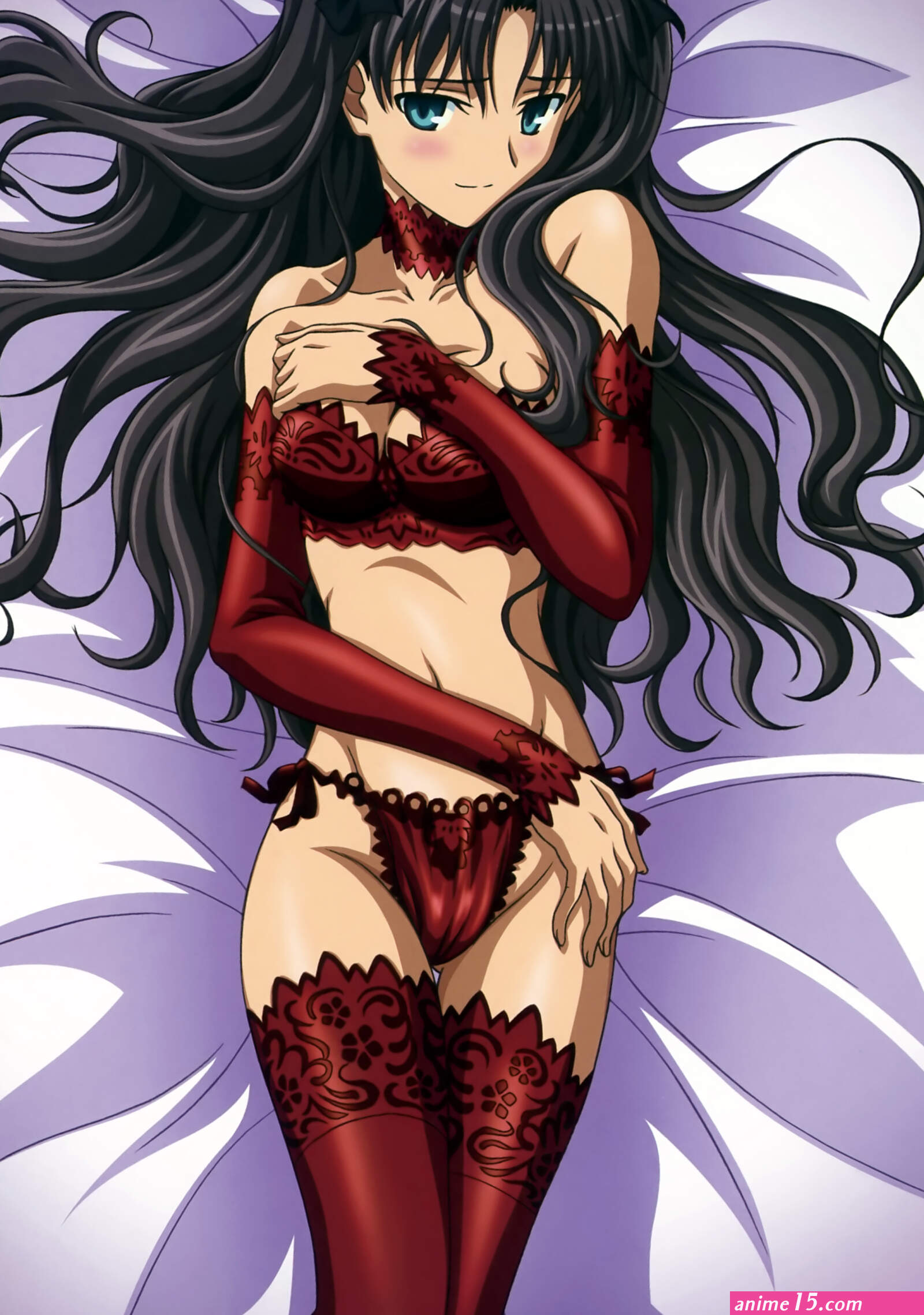 tohsaka rin fate and 1 more drawn by ishiharamegumi
