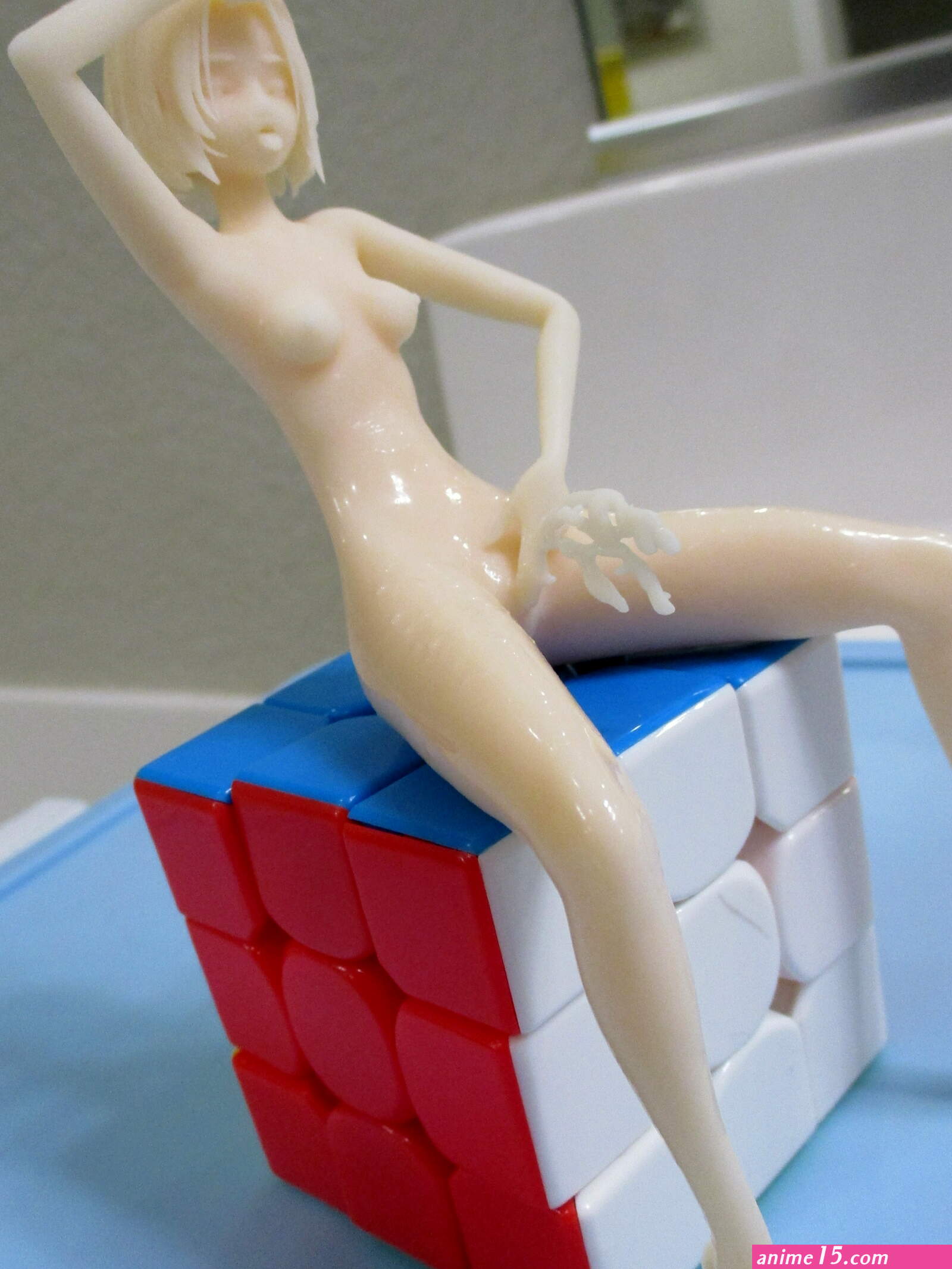 3D Print Ready Sexy Nude Anime Girl Lindsy HQ 3D- Cults