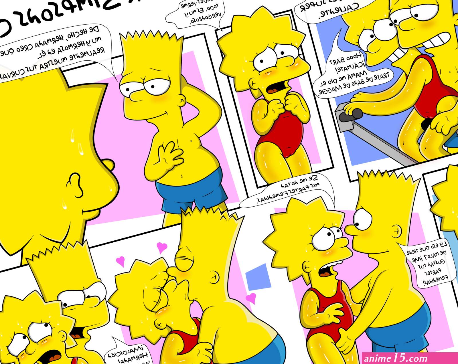 Yet Another Simpsons Comic Español
