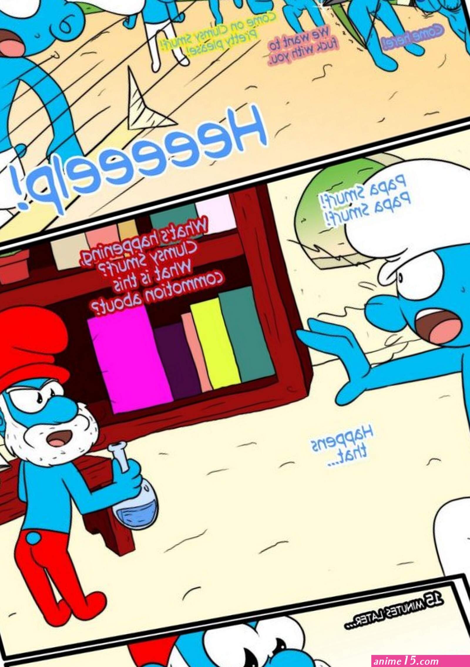 The Smurfs Love Potion