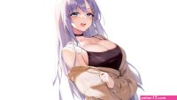 girl sexy Boobs anime pretty breasts cute spag top 3840x2160