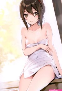 ke-ta touhou shameimaru aya nipple slip towel