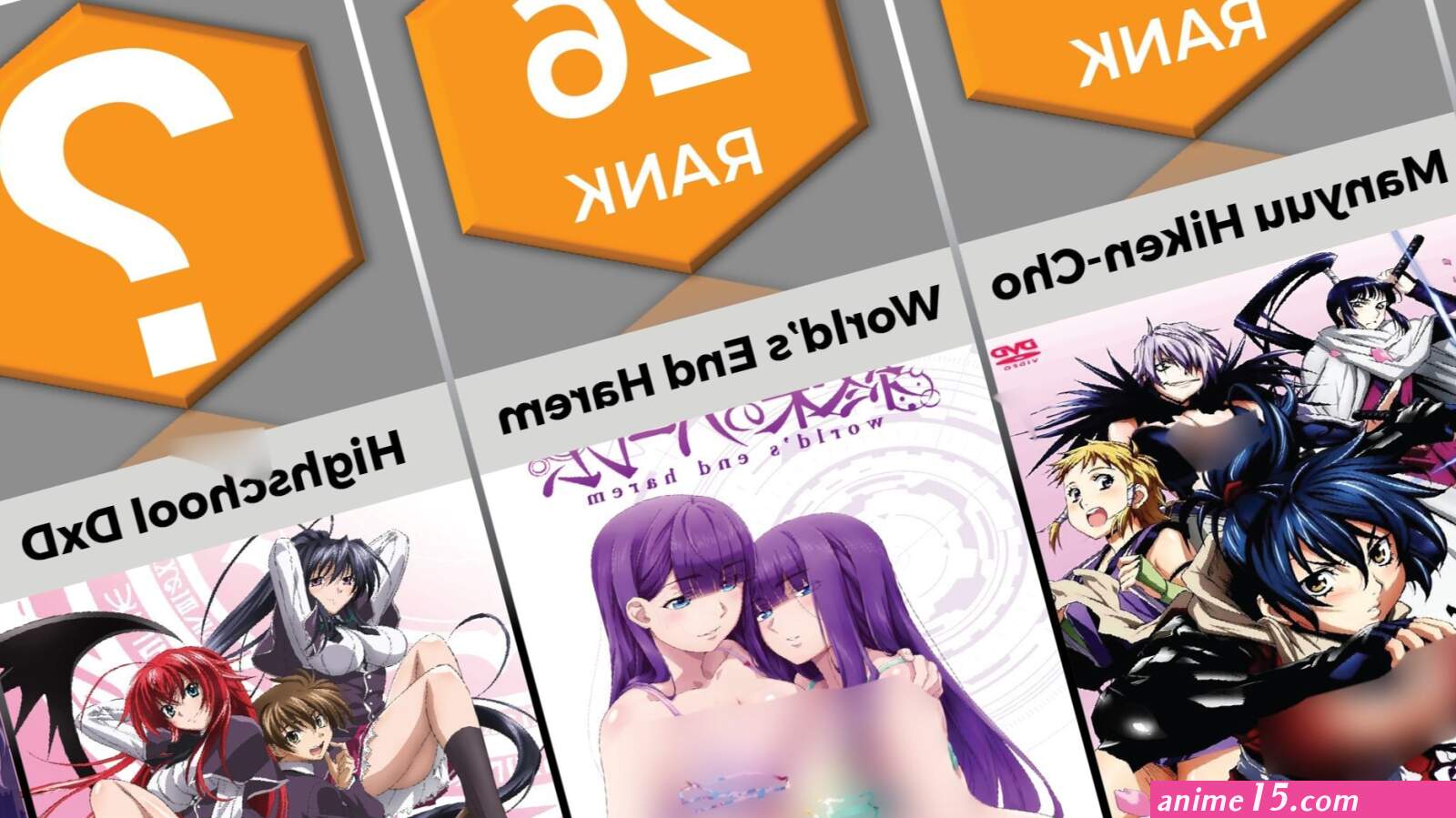 Best Uncensored Ecchi Anime of All Time