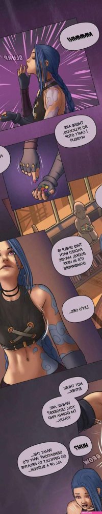 Porn comic Jinx and the Mysterious Candies. League Of Legends. Boobdollz Sex comic hot babe tried