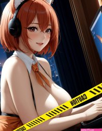 naked woman playing PC games by eroranian on DeviantArt