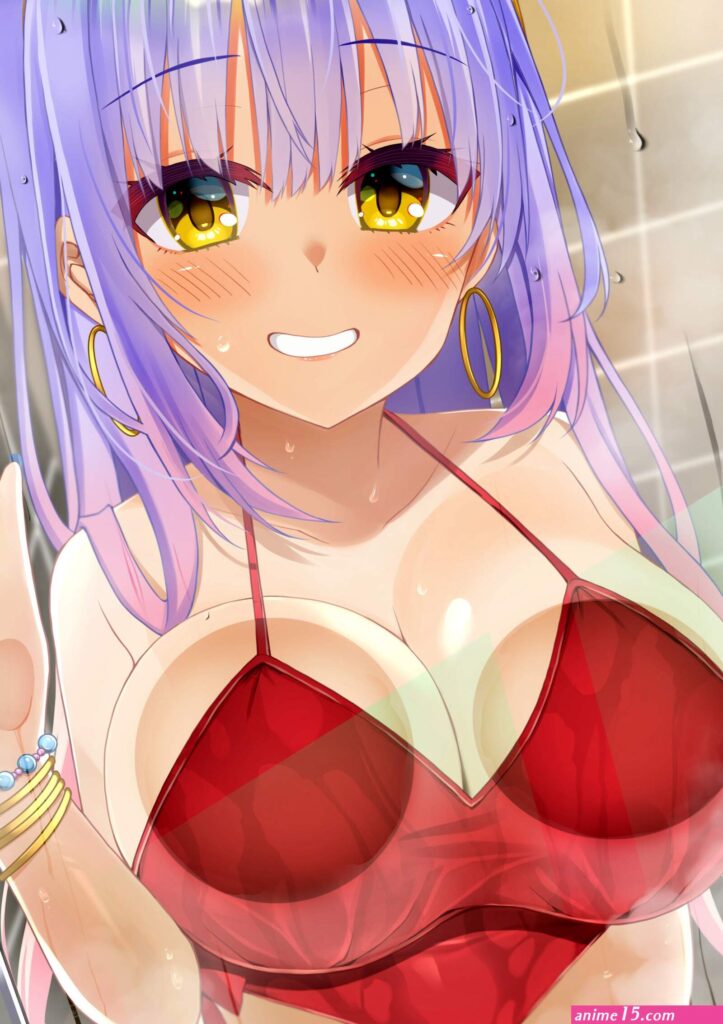 Red-polka-dot-bikini-anime-boobs-sqeeze.jpg