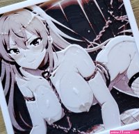 STL file Anime Waifu Hentai Square 4x4in Coaster or Wall Art 3D Bondage 3MF and GCODE3D printer model to downloadCults