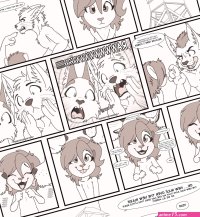 Lewd Beach Wolfs porn comic