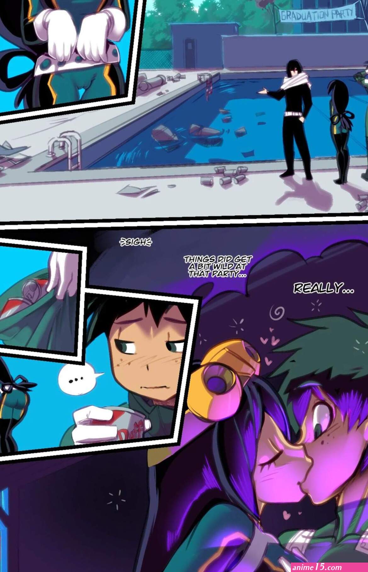 Porn my hero academia comic