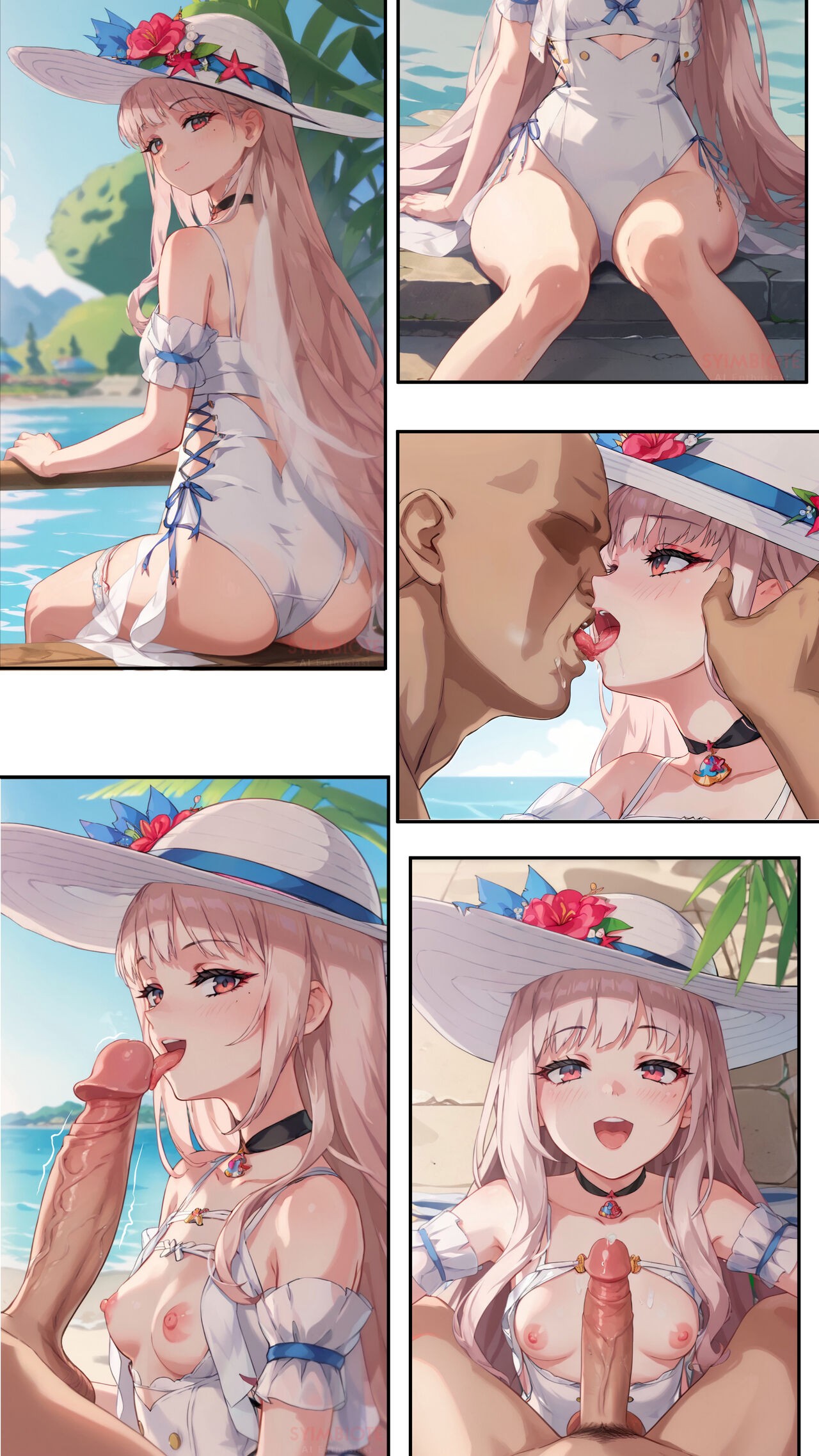 AI Generated: Frida Porn Comic english 01