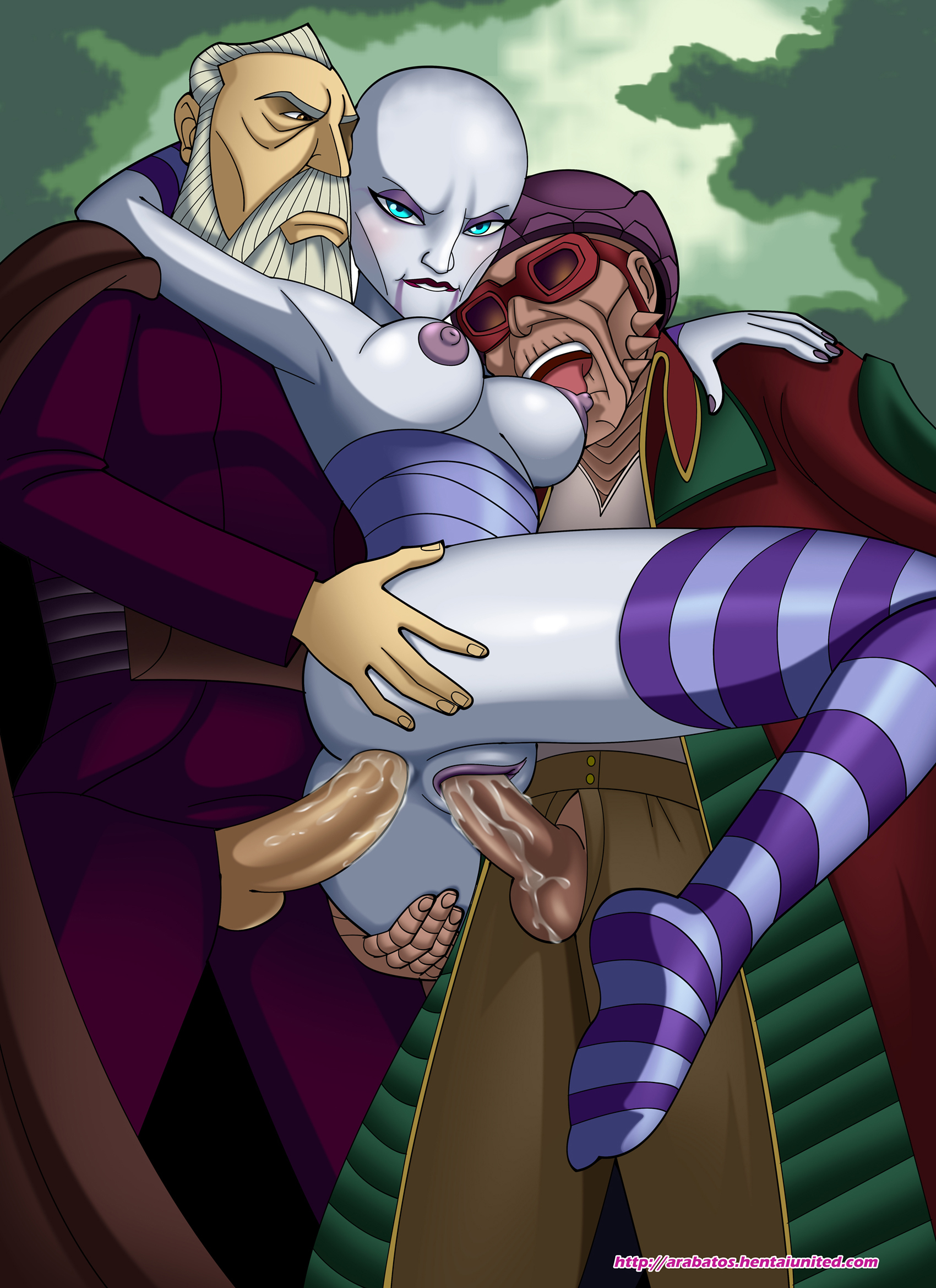 Asajj Dooku and Hondo
