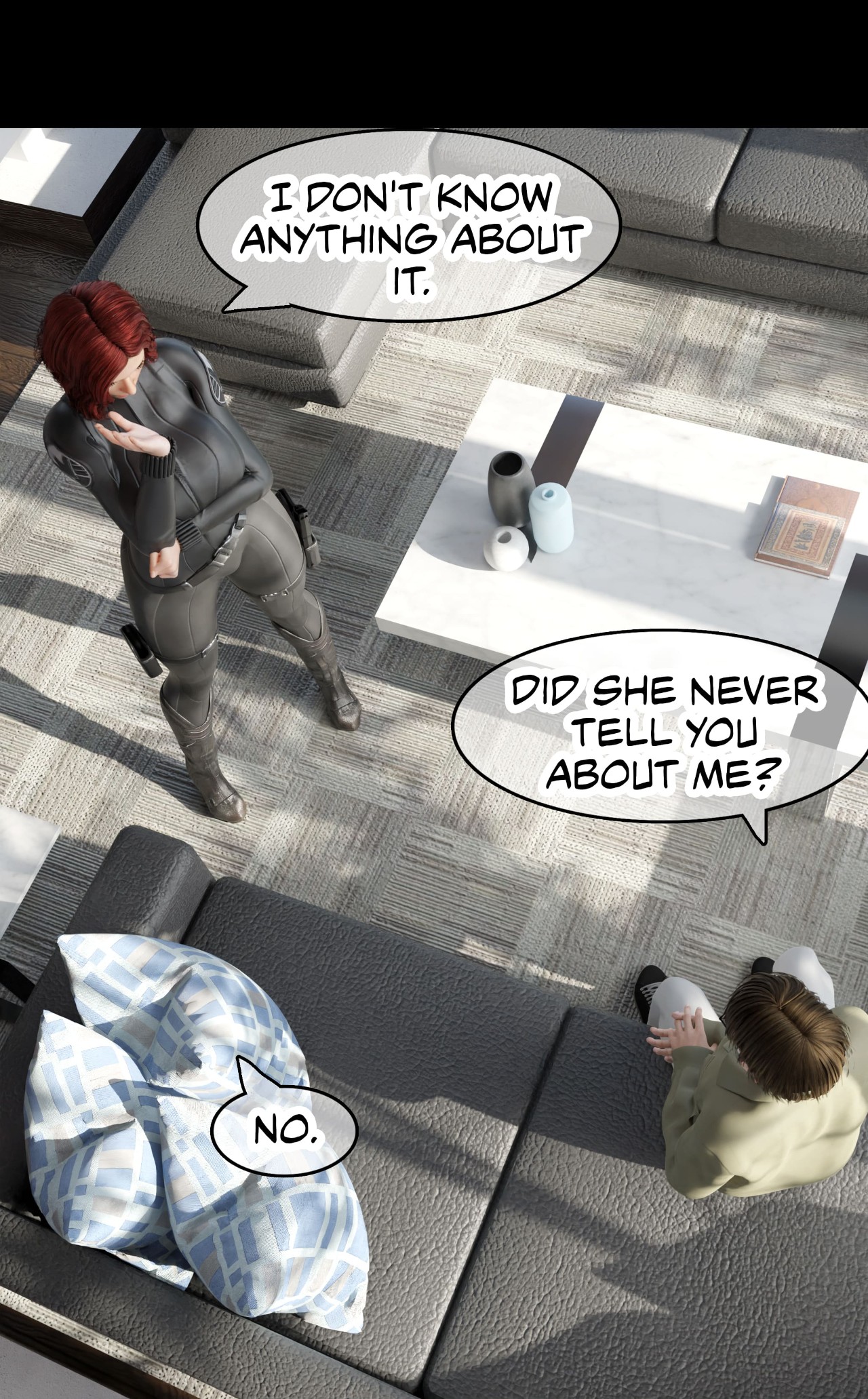My Neighbors Widow Porn Comic english 82