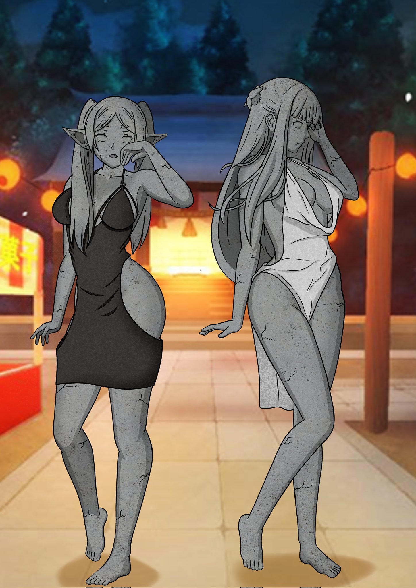 Quartet scary R18 on X: Petrification: Frieren and Fern Be part of our platform Patreon and have exclusive content and the right to one art per month. Patreon: