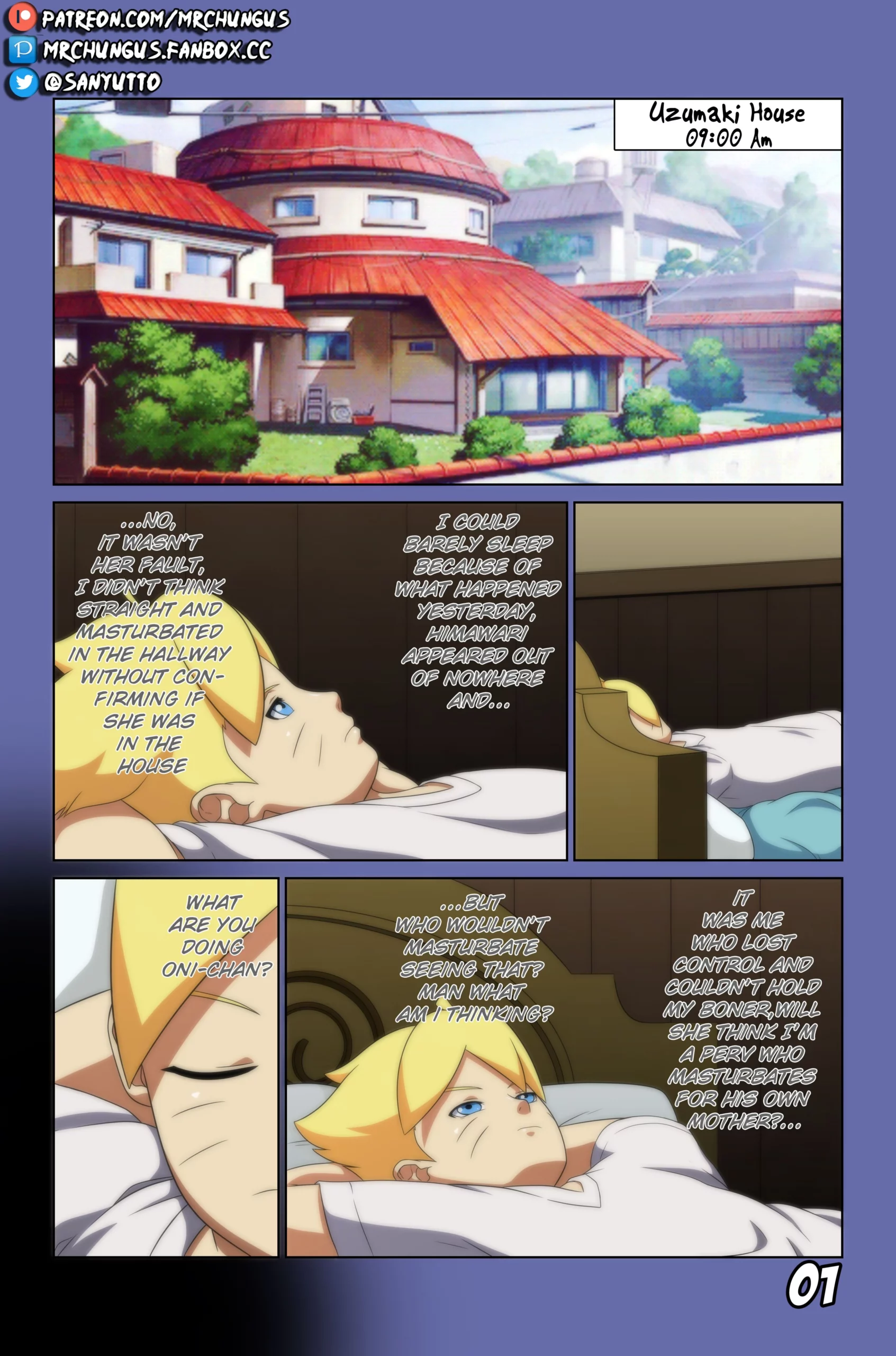 comics hentai de boruto y himawari