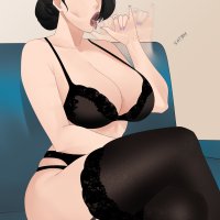 ssj10 X: Mommy wants a Dick to give Blowjob... anime nsfw milf mommy