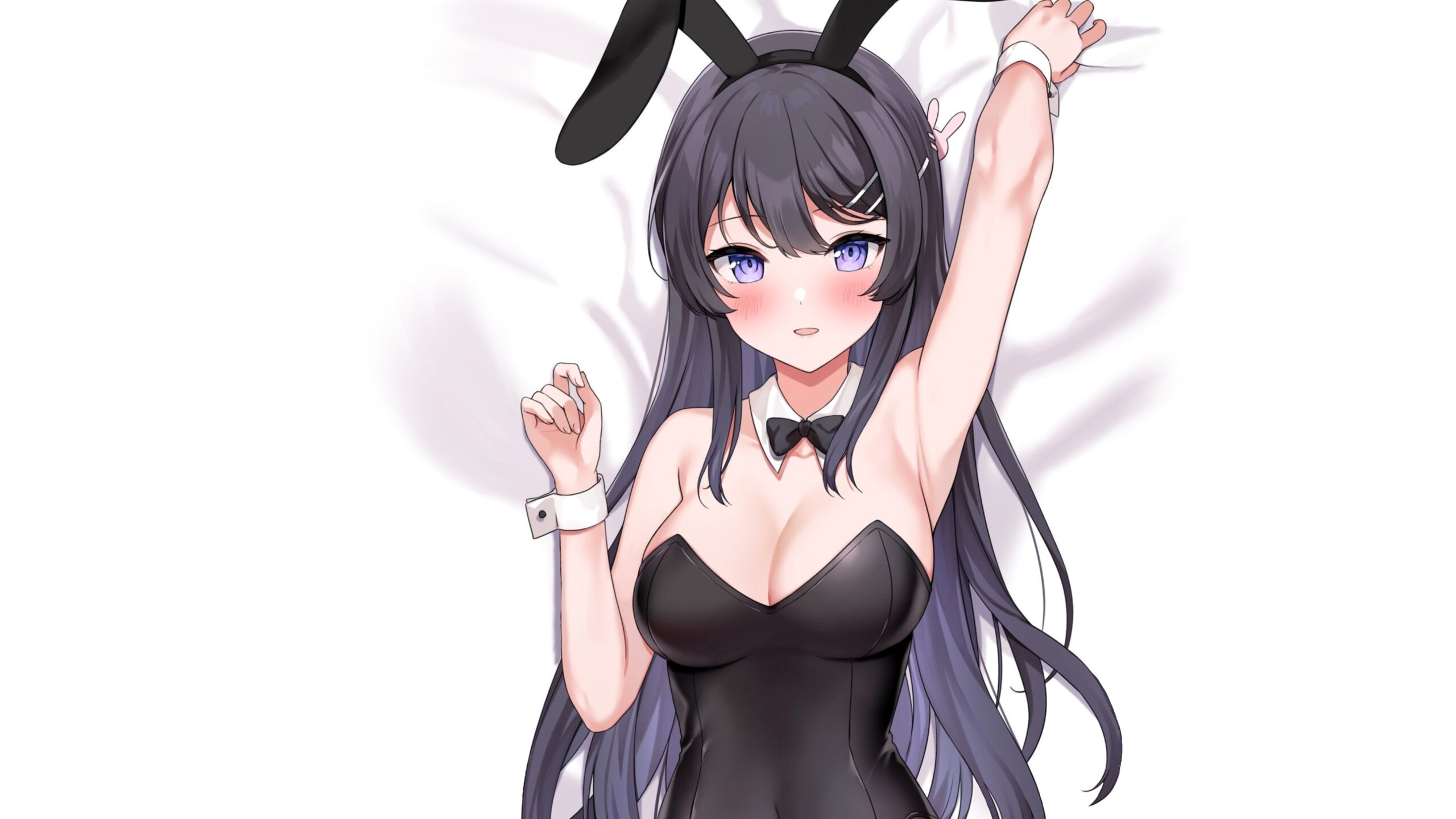 girl sexy rabbit anime pretty babe usagi bunny suit 3840x2160